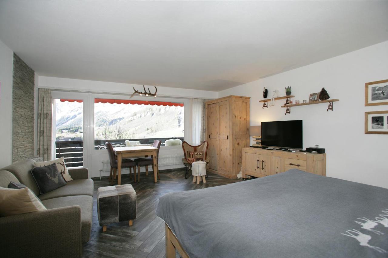 Apartments Haus Quelle Leukerbad Buitenkant foto