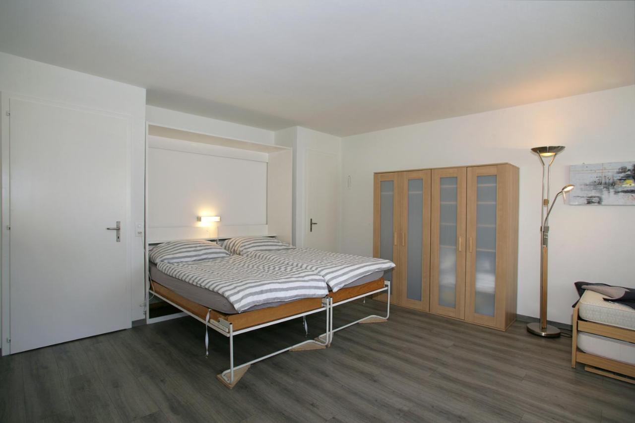 Apartments Haus Quelle Leukerbad Buitenkant foto