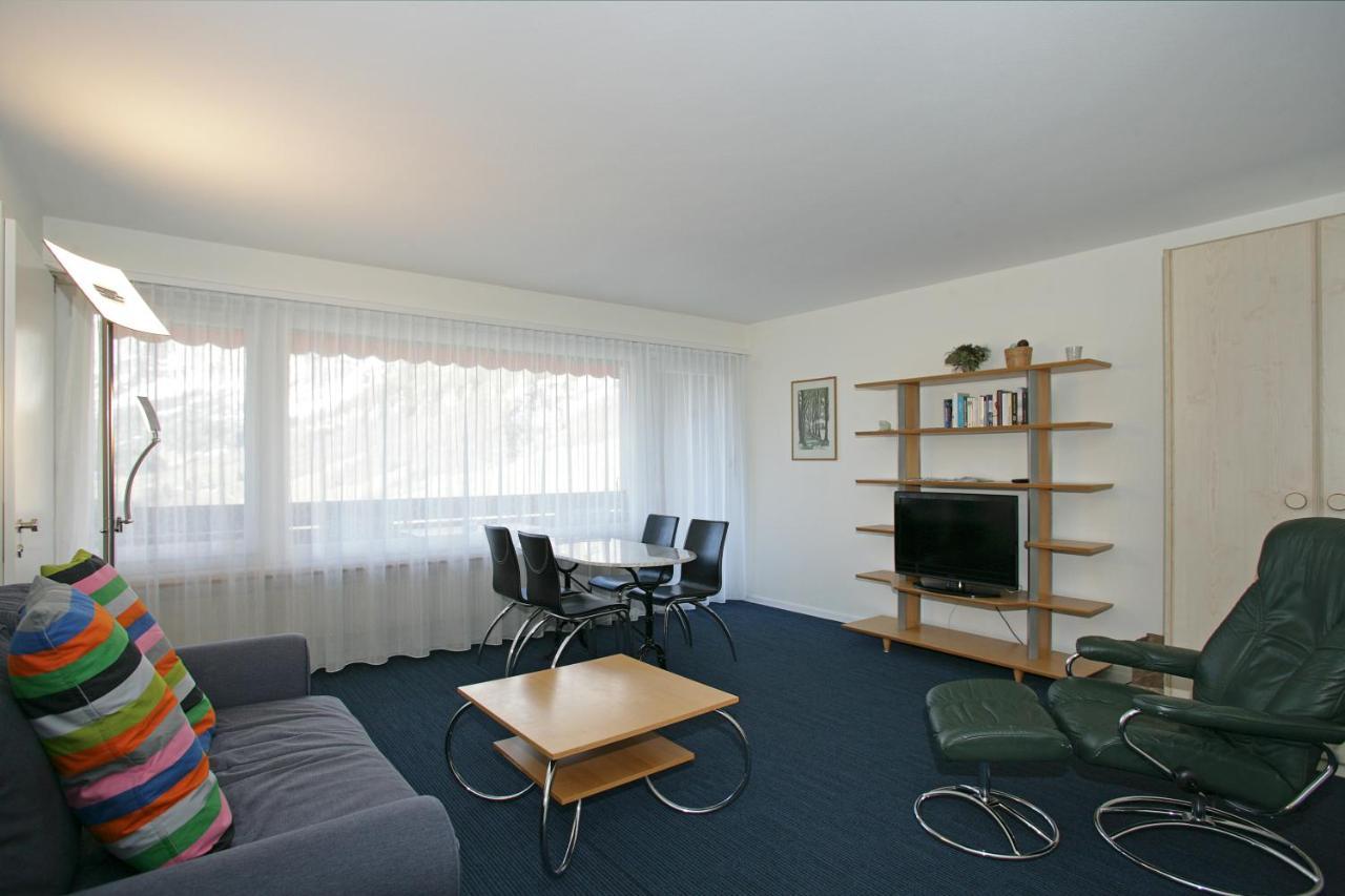 Apartments Haus Quelle Leukerbad Buitenkant foto